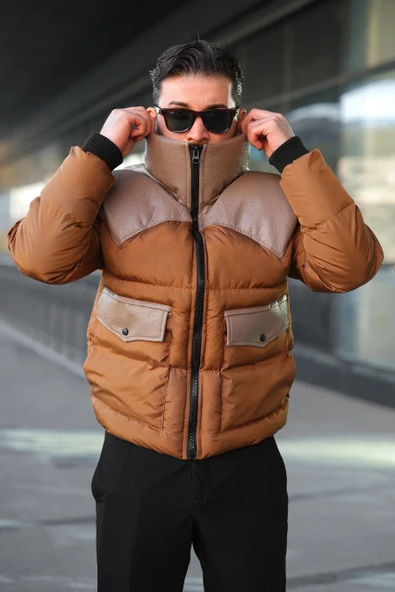 ERKEK ROBALI TORBA CEPLİ MONT - Resim 9