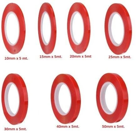 CTF (ÇTBK-50M) 50 MM ÇİFT TARAFLI BANT ŞEFFAF SİLİKONLU TİP 5MT ürün görseli 1
