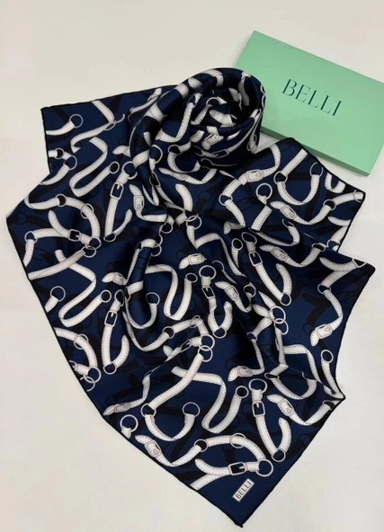 BELLİ TWİLL İPEK EŞARP 25YA4125-09 - Resim 2