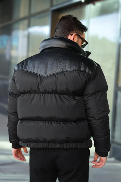 ERKEK ROBALI TORBA CEPLİ MONT - Resim 5