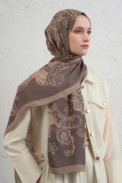 ARMİNE İPEK TENSEL ŞAL 4-26 ürün görseli 1