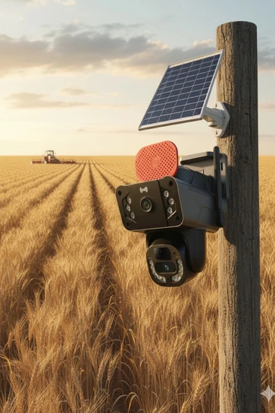 Okam Pro O-kam-3815E | 4G Destekli, Çift Lensli 6MP Güneş Enerjili PTZ Dış Mekan Kamera - Resim 5