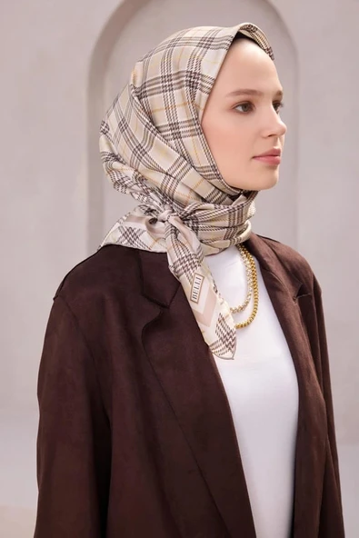 BELLİ TWİLL İPEK EŞARP 25KA4218-57 ürün görseli 1