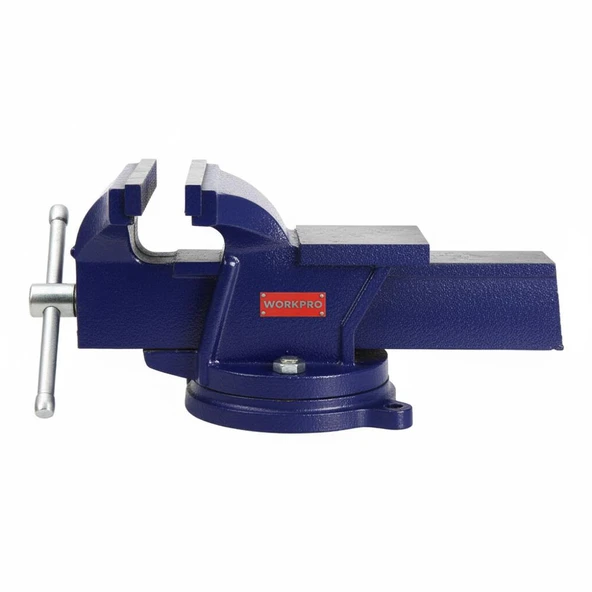 WORKPRO WP233005 100mm 360° Döner Tabanlı Örslü Profesyonel Tezgâh Mengene ürün görseli 1