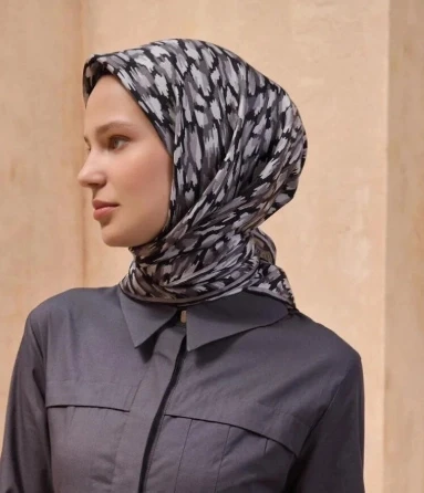 BELLİ TWİLL İPEK EŞARP 25YA4103-84 ürün görseli 1