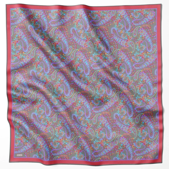 BELLİ TWİLL İPEK EŞARP 25YA4101-60 - Resim 2