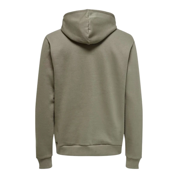 Kapüşonlu Erkek Sweatshirt 22030626 - Resim 5
