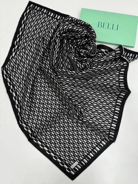 BELLİ TWİLL İPEK EŞARP 25YA4124-86 ürün görseli 1