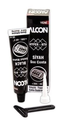 ALCON SIVI CONTA HYPER-RTV SİYAH 50 ML ürün görseli 1