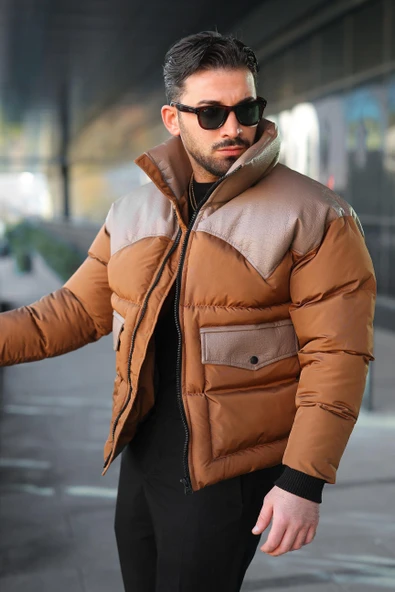 ERKEK ROBALI TORBA CEPLİ MONT - Resim 6