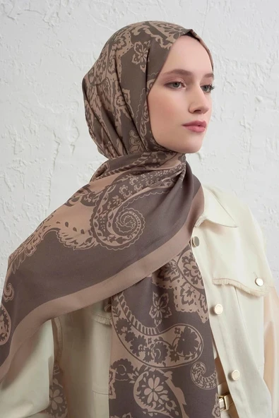 ARMİNE İPEK TENSEL ŞAL 4-26 - Resim 2