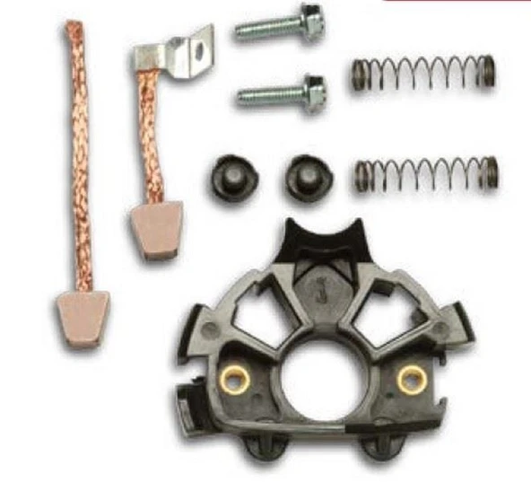 MEGA VA1331 CU 12V  KÖMÜR YUVASI VALEO 101589 AUDI FORD SEAT SKODA VW13,9/6,9X12X15 VALEO TİPİ ürün görseli 1