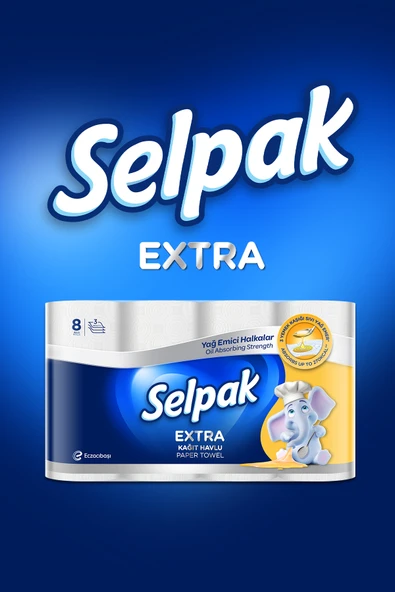 Selpak ® Extra Yağ Emici Havlu 24'lü - Resim 5