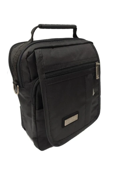 Seventeen 2211-26 Keten Kumaş Büyük Boy El Ve Omuz Askılı Erkek Çanta - Resim 2