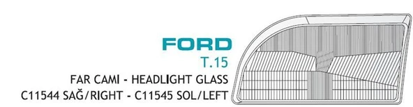 AYFAR FAR CAMI FORD MINİBÜS TRANSIT T15 SOL ürün görseli 1