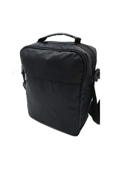 Seventeen 2245-26 Keten Kumaş Büyük Boy El Ve Omuz Askılı Erkek Çanta - Resim 3