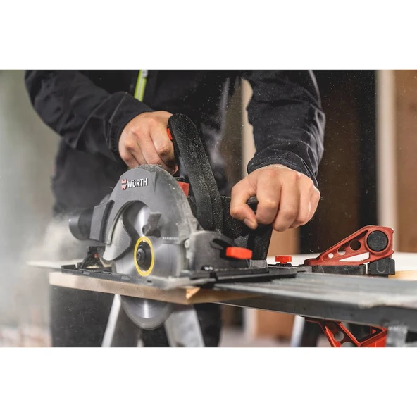 WÜRTH Akülü Dairesel Testere AHKS 18-68 Compact - Bataryasız, Güçlü ve Dayanıklı - Resim 6