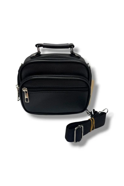 Alppino 9601-26 Baskı Deri Küçük Boy El Ve Omuz Askılı Erkek Çanta ürün görseli 1