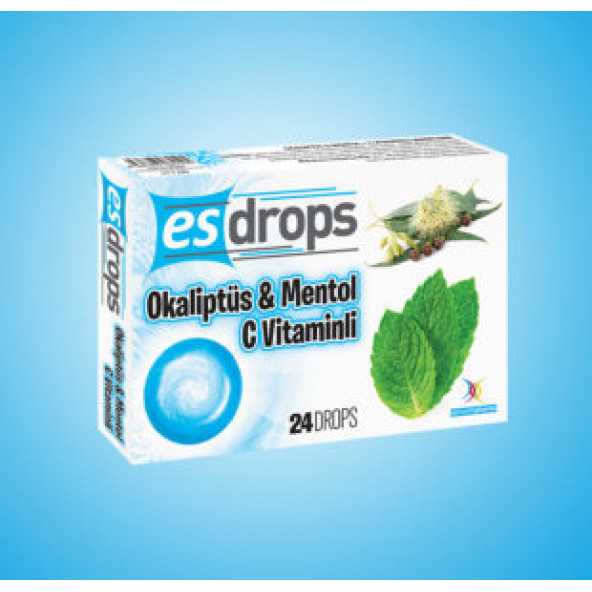 Esdrops Okaliptüs, Mentol, C Vitamini Pastil