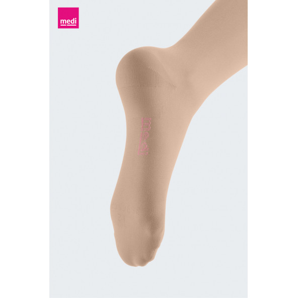 Mediven Medi Elegance Diz Altı Varis Çorabı / Ccl2 Orta Basınç / Ten Rengi / Burnu Kapalı