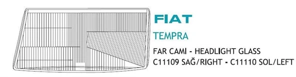 AYFAR FAR CAMI TOFAS FIAT TEMPRA SAĞ ürün görseli 1