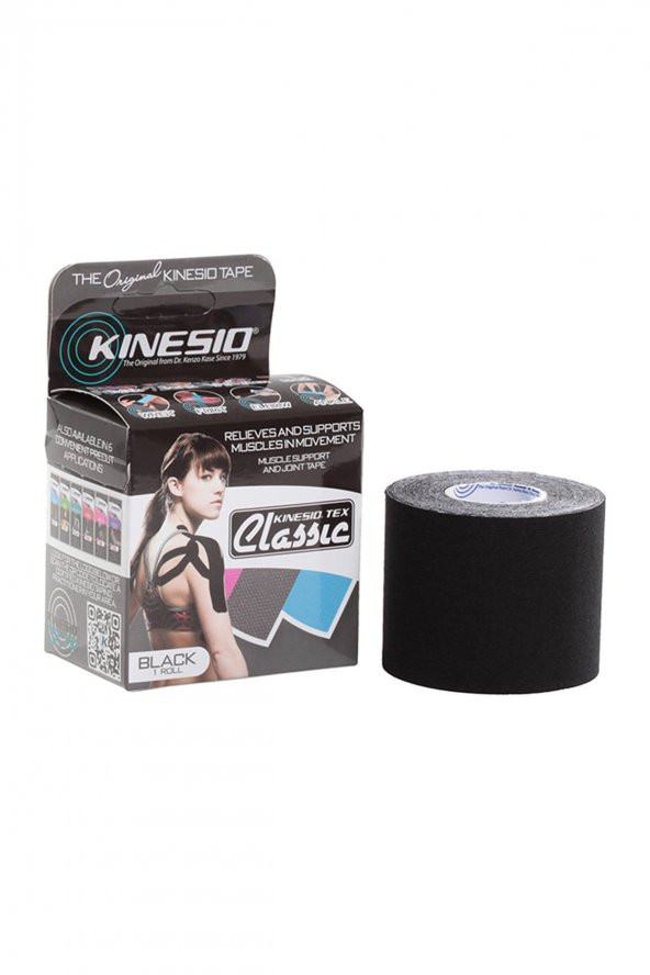 Tex Classic 5cmx4m Siyah Sporcu Bandı CKT95024 - 1