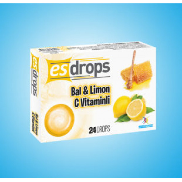 Esdrops Bal & Limon ve C Vitamini Pastil