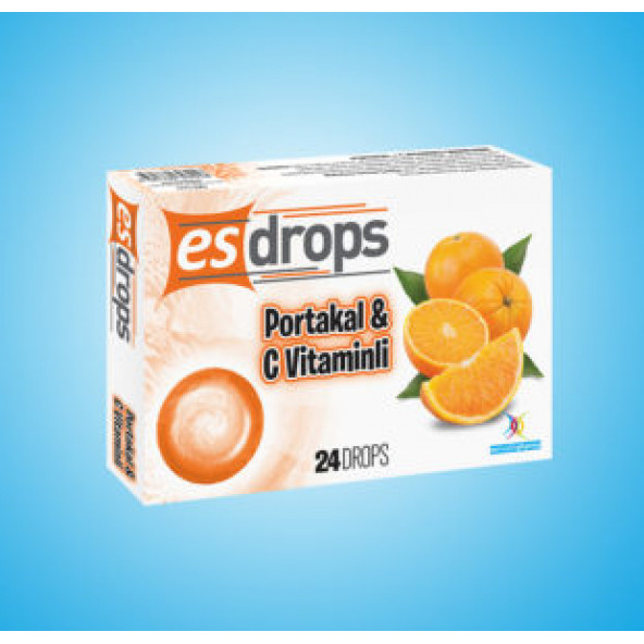 Esdrops Portakal & C Vitamini Pastil