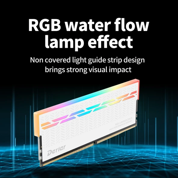 16 Gb 3200 MHz DDR4 Derlar Dl880 Soğutuculu RGB PC Ram - Resim 2