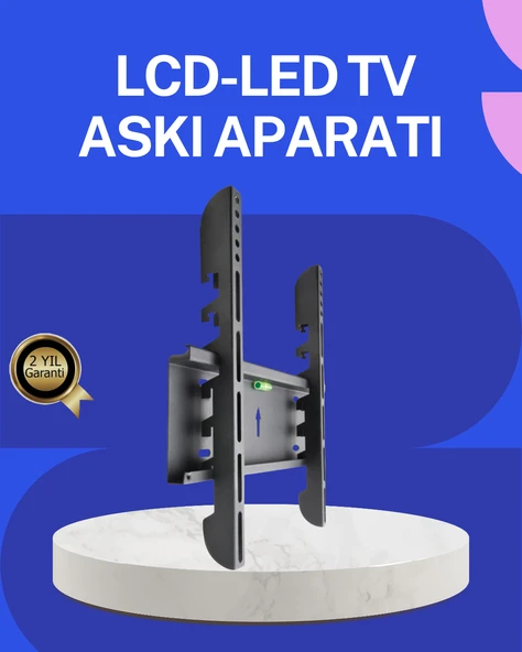 32” LED TV Askı Aparatı Güçlü Taşıma Kapasitesi 2 Yıl Garantili ürün görseli 1