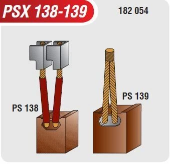 MEGA PSX138-13912V MARŞ KÖMÜRÜ  CITROEN PEUGEOT SUZUKI PARTNER 9×18X22 PAL TİPİ ürün görseli 1