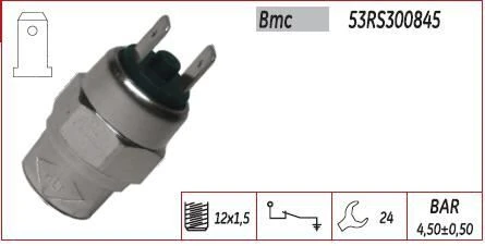 KLF EL FREN İMDAT MÜŞÜRÜ BMC PRO 822-827 ürün görseli 1