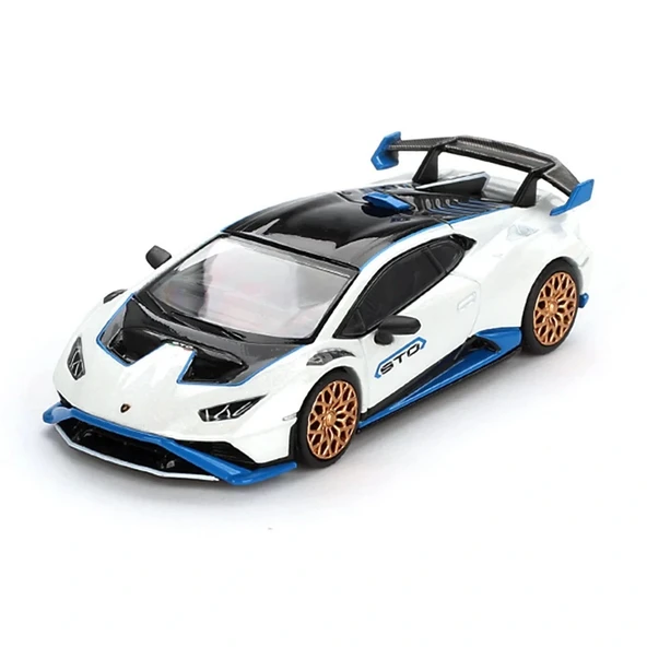 Mini GT 1/64 Lamborghini Huracán STO Bianco Asopo - Blister Paket ürün görseli 1