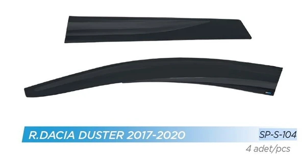 SUNPLEKS CAM RÜZGARLIĞI R.DACIA DUSTER 2017-2018 ÖN-ARKA SPORT STYLE ürün görseli 1