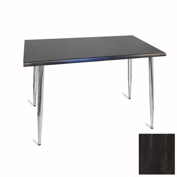 Manolya Mutfak Masası 80x120 Kromnikel (Werzalit, Wermodin ve Allzalit Tabla) - Rocked ürün görseli 1