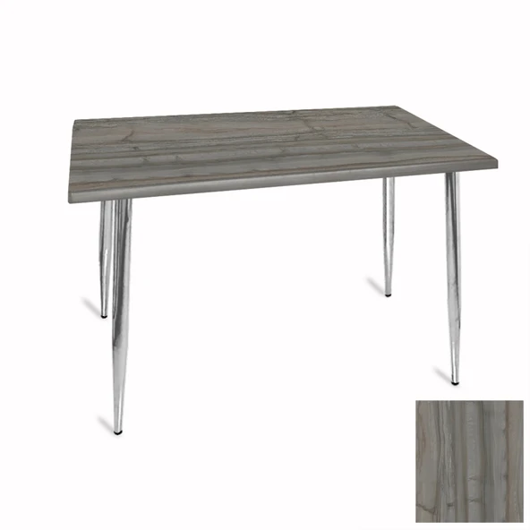 Manolya Mutfak Masası 70x120 Kromnikel (Werzalit, Wermodin ve Allzalit Tabla) - Magma ürün görseli 1