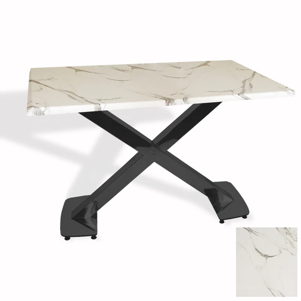 İks Masa ESB (70x120 - Werzalit, Allzalit yada Wermodin Tabla) - Afyon Mermer ürün görseli 1