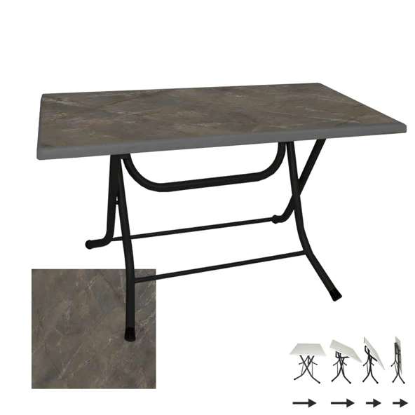 Klasik Katlanır Masa 70x120 cm - (Werzalit, Wermodin ve Allzalit Tabla) - Halong ürün görseli 1