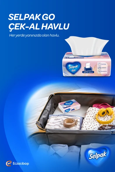Selpak Go Çek-Al Havlu 12*50 Yaprak - Resim 4
