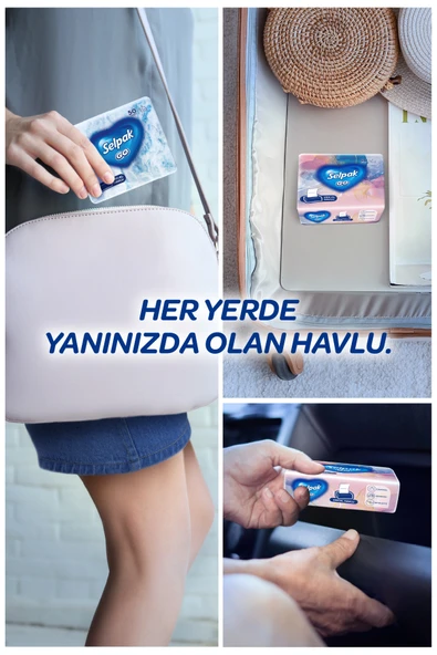 Selpak Go Çek-Al Havlu 12*50 Yaprak - Resim 6