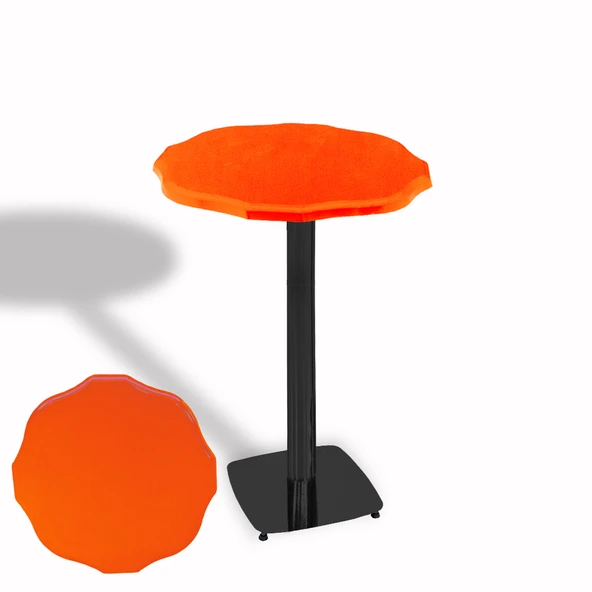 Papatya Bistro Wermodin Masa Yuvarlak 67 cm (ESB) - Kırmızı ürün görseli 1