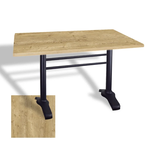 Çipa 3010 Döküm Ayak Masa 70x120 cm - (Werzalit, Wermodin ve Allzalit Tabla) - Avalone Pine ürün görseli 1