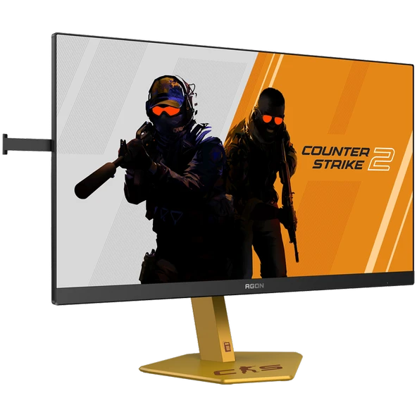 AOC AGON CS24A 24.1" 610Hz(O.C.) 0.3ms HDMI DP G-Sync HDR400 Pivot FHD Ultra Fast TN Counter-Strike 2 Edition Gaming Monitör - Resim 2