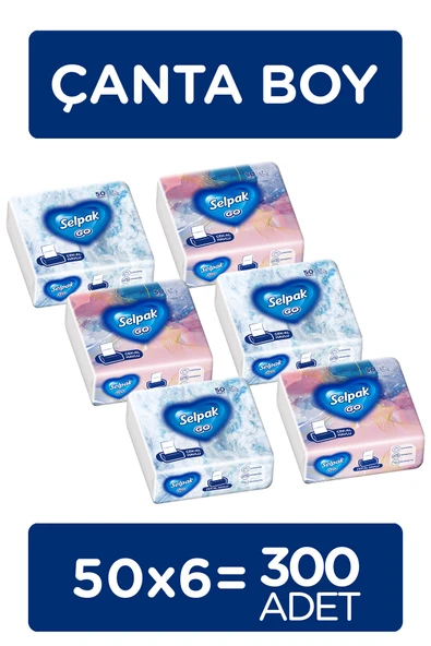 Selpak Go Çek-Al Havlu 6*50 Yaprak ürün görseli 1