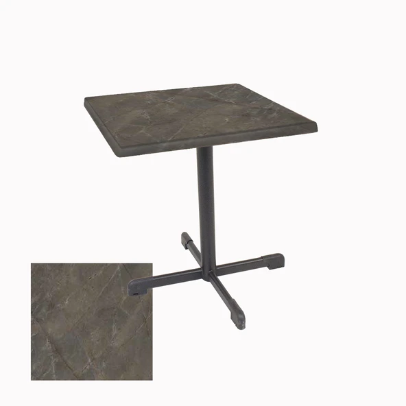 Halley Kare Masa 60x60 cm - (Werzalit, Wermodin ve Allzalit Tabla) - Halong ürün görseli 1