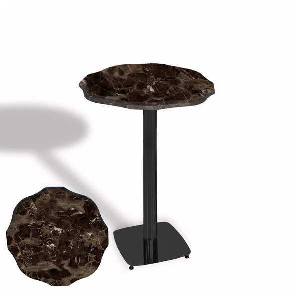 Papatya Bistro Wermodin Masa Yuvarlak 67 cm (ESB) - Karacabey Mermer ürün görseli 1