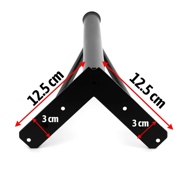 Mobilya Ayağı Modern Koltuk Kanepe Dayanıklı Tv Ünitesi Ayağı Ayakları Siyah Metal 20 cm 4 ADET - Resim 3