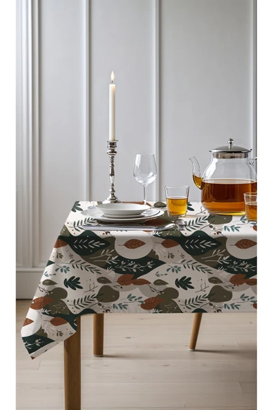 Medi Home Exclusive Series Heal Kadife Dokulu Dertsiz Masa Örtüsü ürün görseli 1