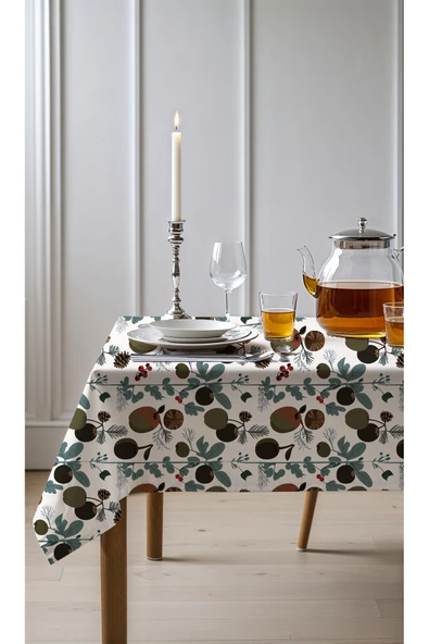 Medi Home Exclusive Series Radı Kadife Dokulu Dertsiz Masa Örtüsü ürün görseli 1