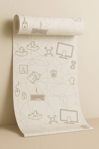 Zımmer 12542 Looney Tunes 5m2 Duvar Kağıdı - Resim 2